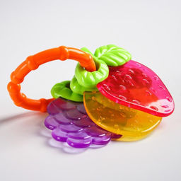 Погремушка Ягодки на кольце - Крошка я фото 4