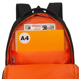 RB-651-8 Рюкзак школьный с картхолдером на держателе - Grizzly фото 29