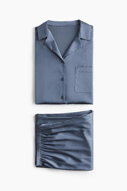 Pijama de saten - H&m фото 7