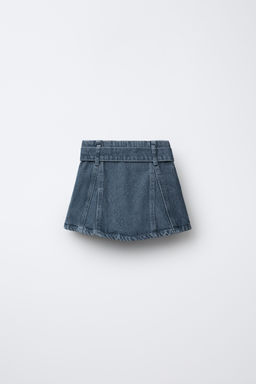 DENIM BELT SKIRT - Zara фото 2