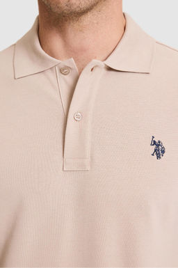 Erkek Slim Fit Polo Yaka Ta_ Basic Ti__rt