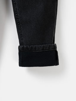 Джинсы Уголь утепленные - Bungly фото 5