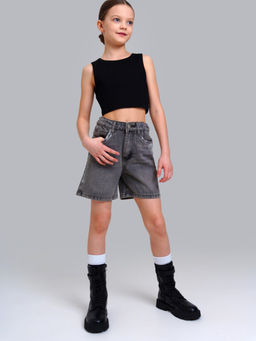 12521757 Шорты джинсовые для девочек