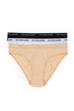 Женский низ нижнего белья бежевого цвета Неожиданная скидка в корзине - U.s. polo assn фото 2