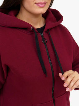 Костюм женский, цвет бордовый