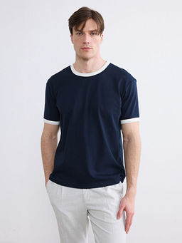 Bisiklet Yaka Ribanal? Erkek Ti??rt