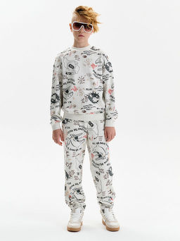 PELICAN, брюки для мальчиков, Молочный  фото 4