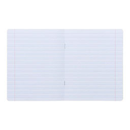 Комплект тетрадей из 10 штук, тетрадь 12 листов в частую косую линейку Calligrata Пятёрка, обложка мелованный картон, блок офсет, белизна 95%, зелёная  фото 2