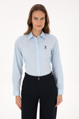 Kad_n A__k Mavi Uzun Kollu Basic G_mlek - U.s. polo assn фото 3