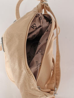 Сумка женская искусственная кожа Guecca-A 803 (рюкзак-change), 1отд+карм/пер, св. бежевый SALE 260859 - Adelia фото 7