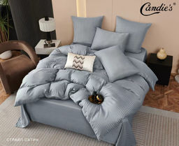 КПБ Candies Страйп сатин (узкая полоска) CANSSY012 1.5 спальный