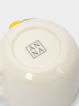 Кружка, 450 мл, фарфор P, молочная, Лимоны, Limoncello - Anna lafarg фото 8