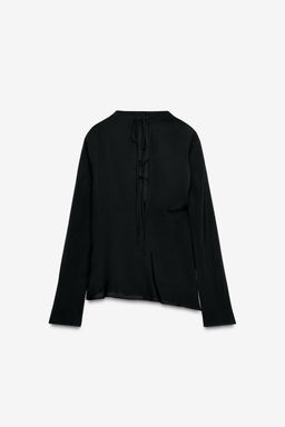 DRAPED LIMITED EDITION BLOUSE - Zara фото 7