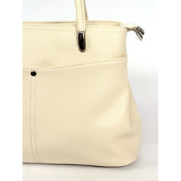 Сумка женская искусственная кожа ADEL-255/1в. 2отдел. плеч/ремень, бежевый 260442 - Adelia фото 4