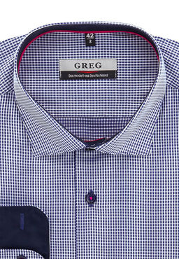 Сорочка мужская длинный рукав GREG 224/139/1099/Z/1p