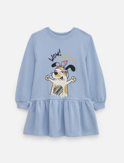 20220200655, Платье детское для девочек Makalu голубой Acoola