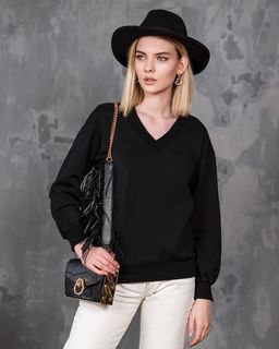 Свитшот с V-образным вырезом 93.4 - Elena sorti фото 9