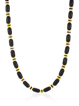 Стильные бусы из натурального балтийского янтаря Куба