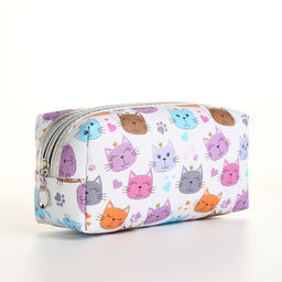 Косметичка на молнии, цвет разноцветный