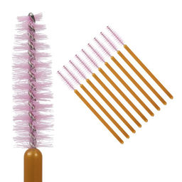 Nail Art Набор щёточек для бровей и ресниц, в ассортименте, 50 шт/уп  фото 5