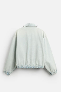 OVERDYED DENIM JACKET - Zara фото 7