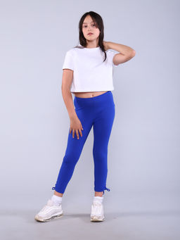 Бриджи "Василек" синий