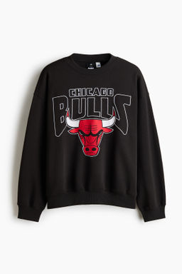 Sudadera con estampado Oversized Fit - H&m фото 4