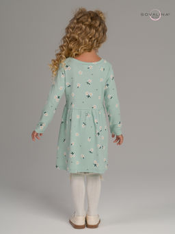 Платье Элла мятный букетик