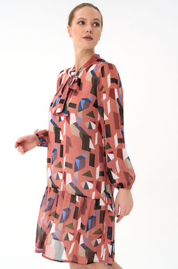 Платье Нежный акцент  2 (алый)