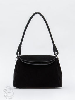 Сумка женская кожаная 2617Y black Polina&Eiterou