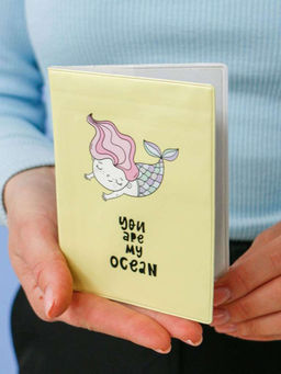 ОБЛОЖКА ДЛЯ ПАСПОРТА You are my ocean, плотность 560 мкм