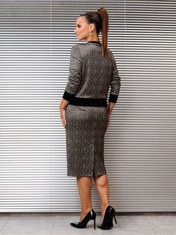 Костюм Galean Style 903 черно-серый кольца  фото 7