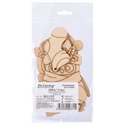 Заготовка для декорирования Mr. Carving ВД-1123 Набор Совы фанера 0.3 см  фото 3