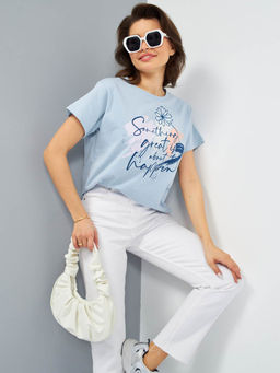 Футболка женская _ 12722/Something