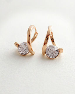 Серьги с кристаллами Swarovski