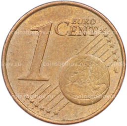 Монета 1 евроцент 2004 года Ирландия
