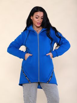 М336 Толстовка Зимушка (василёк)