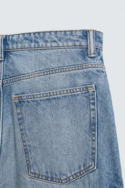 DENIM CARGO BERMUDA SHORTS - Zara фото 10