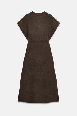 KNITTED MIDI DRESS - Zara фото 4