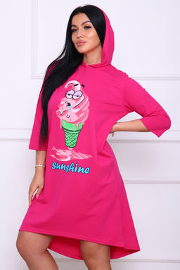 Туника с капюшоном 3320-0001-К-ОН