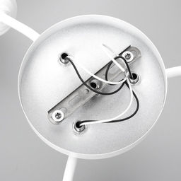 Люстра «Оникс» BayerLux 3×15 Вт E27, белый, 50×50×15 см