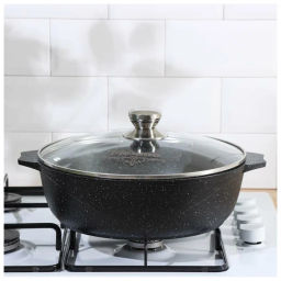 Жаровня 5л АП Гранит black арт.35802 /Мечта/  фото 4