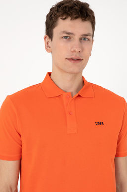 Erkek Regular Fit Polo Yaka Nar _i_e_i Basic Ti__rt Sepette S_rpriz _ndirim - U.s. polo assn фото 2