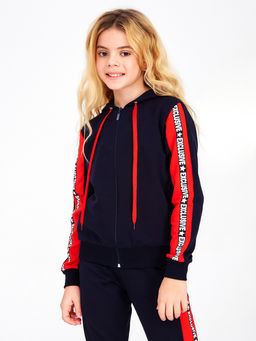 Спортивный костюм "Эксклюзив",темно-синий