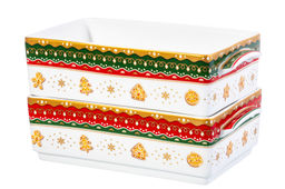 Набор 2 блюд д/холодца 700 мл 19*12*11,5 см Новогодняя елка, NEW BONE CHINA - Elan gallery фото 7