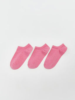 Basic K?z ?ocuk Patik ?orap 3l?