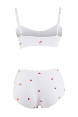 Beyaz Pointel Kalpli 3lu Kaps?z Ic Camas?r? Tak?m? THMSS26CC00007 - Trendyolmilla фото 2