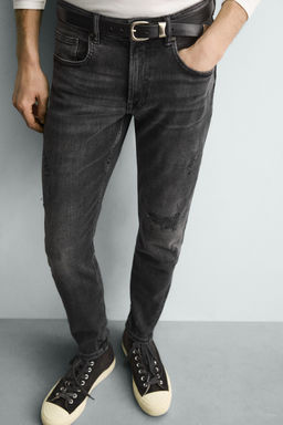 JEANS SKINNY FIT / Carb?n - Zara фото 5