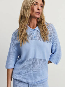 Удлиненный вязаный джемпер из вискозы / Zarina