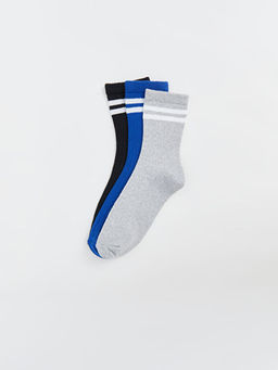 ?izgili Erkek Bebek Soket ?orap 5li